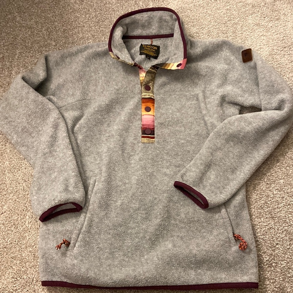Burton 1/4 Button Sweatshirt